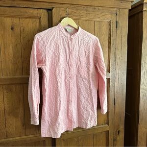 TravelSmith Light Pink Blouse